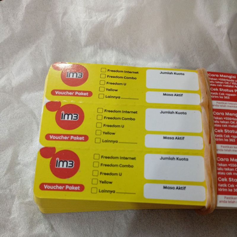 Vocer Indosat Im3 Freedom Internet 4GB + 2GB + 3GB, 28hari