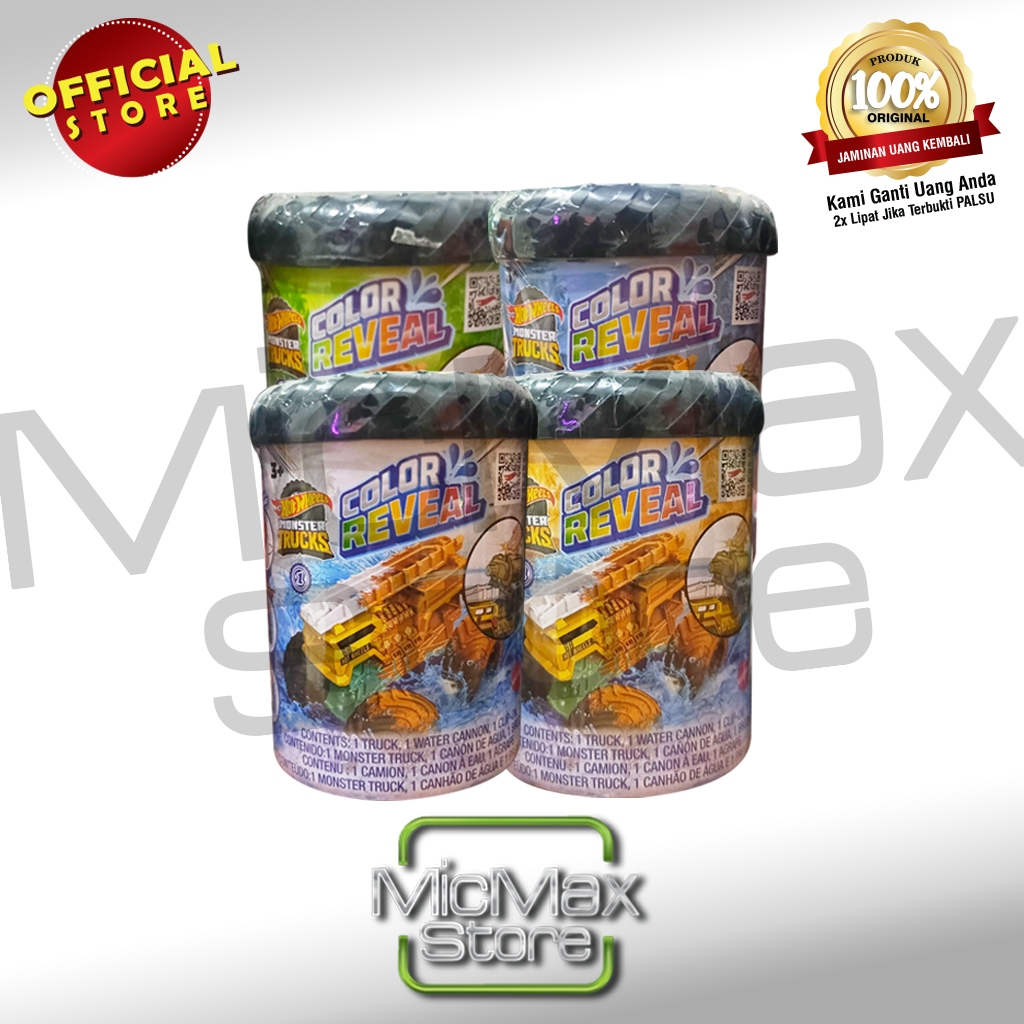 Hot wheels HOTWHEELS Monster Truck Color Reveal Blind Box HJF39