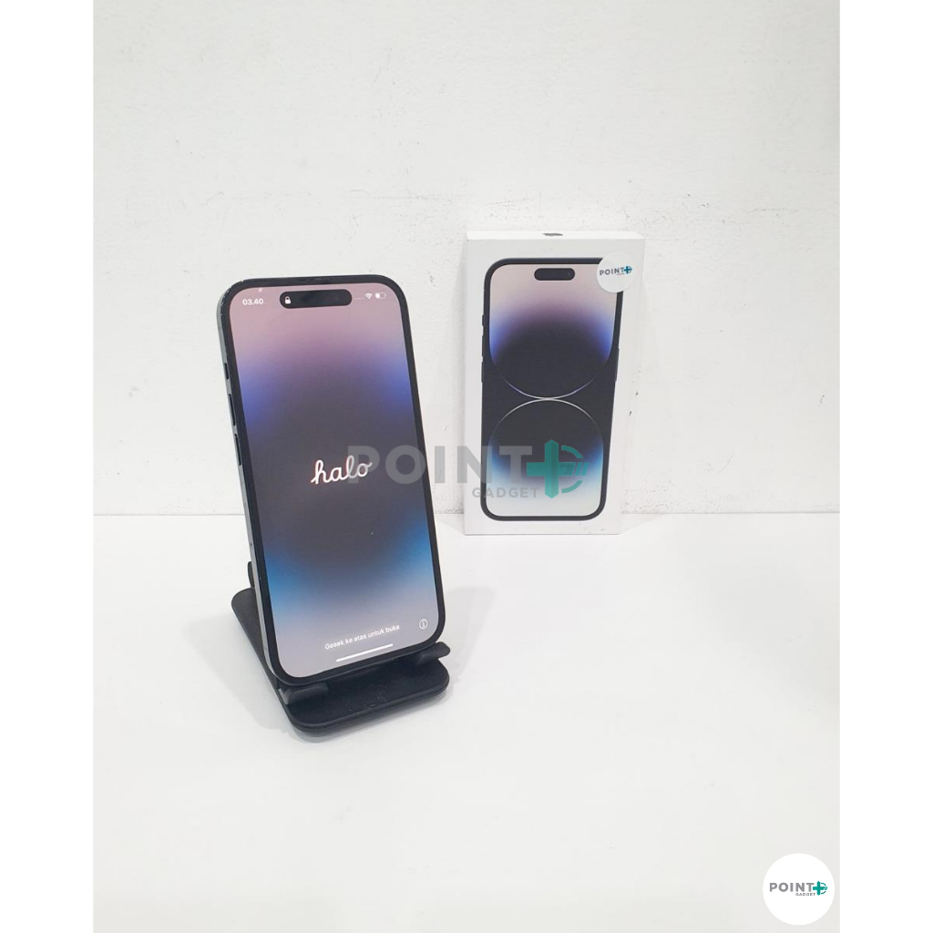 Iphone 14 Pro 128 Garansi Resmi Ibox - Black