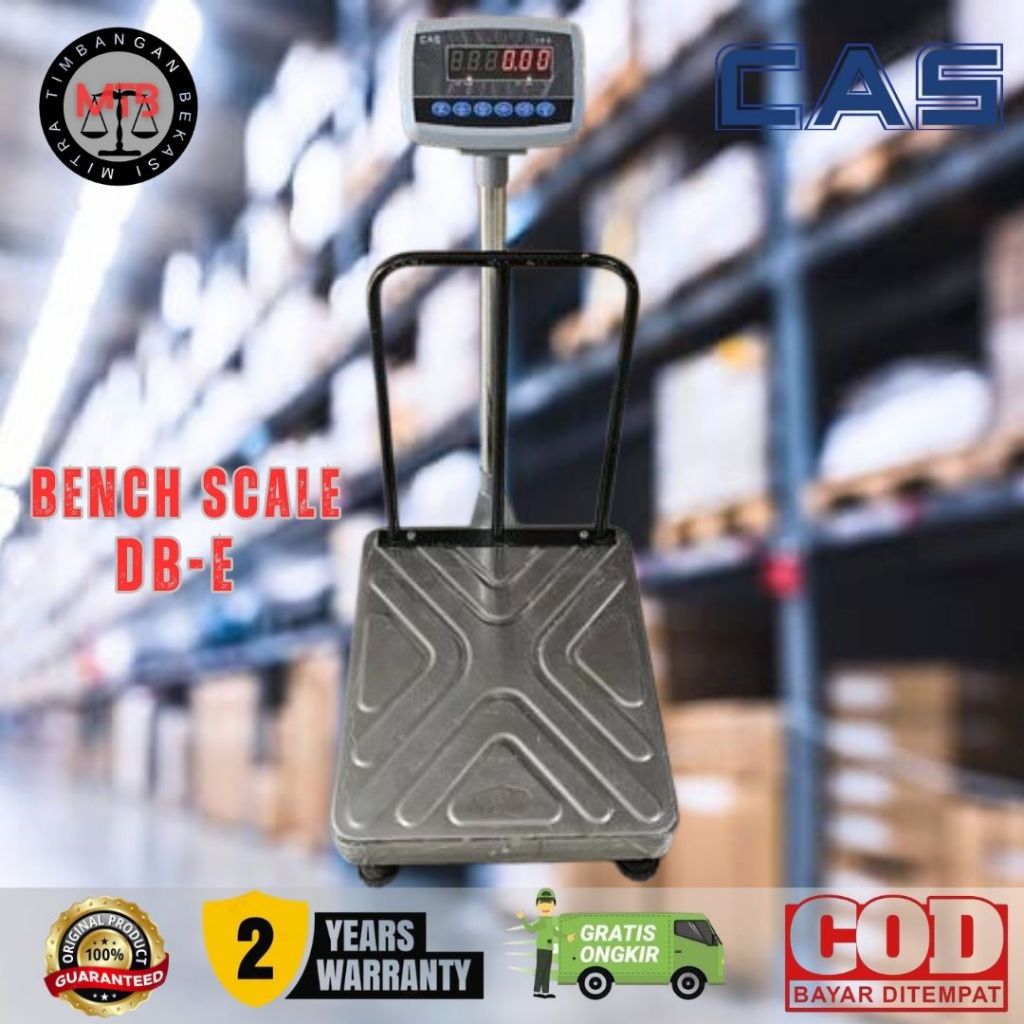 TIMBANGAN DIGITAL CAS DB-E 200 KG X 10GR / TIMBANGAN EKPEDISI 200KG (MTB)