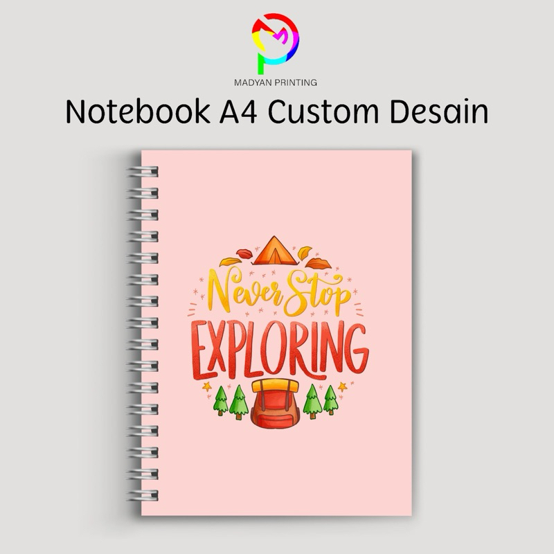 

NOTEBOOK A4 CUSTOM isi 60 Halaman