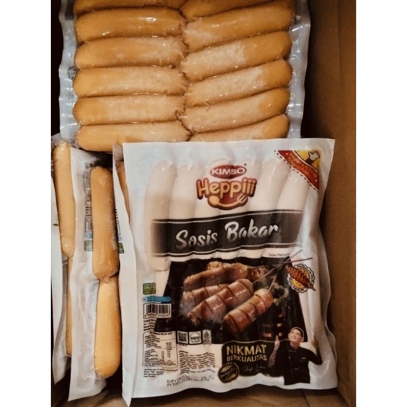 

Kimbo Heppii Sosis Bakar Isi 12 500g
