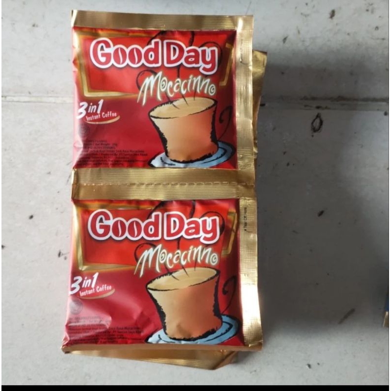 

1 renceng kopi good day mocacinno