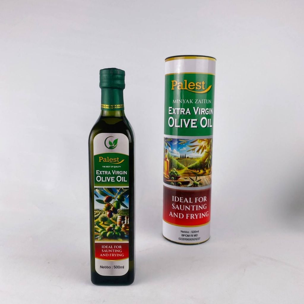 

Minyak Zaitun Extra Virgin Olive Oil 500ml zaitun Palestin the best of Quality BPOM Original