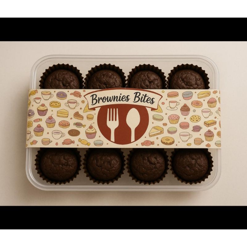 

BROWNIES BITES OLEH OLEH KHAS JAKARTA SPESIAL TOPPING MATCHA TIRAMISU COKLAT