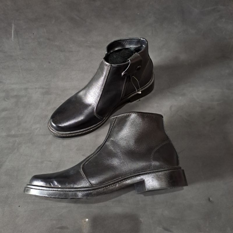 SEPATU PDH ABRI POLRI TNI SATPAM UNTUK DINAS KULIT ASLI