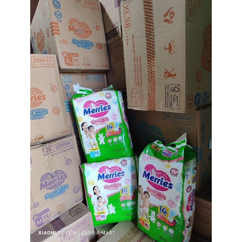 MERRIES XL 38 MERRIES L44 MERRIES M50