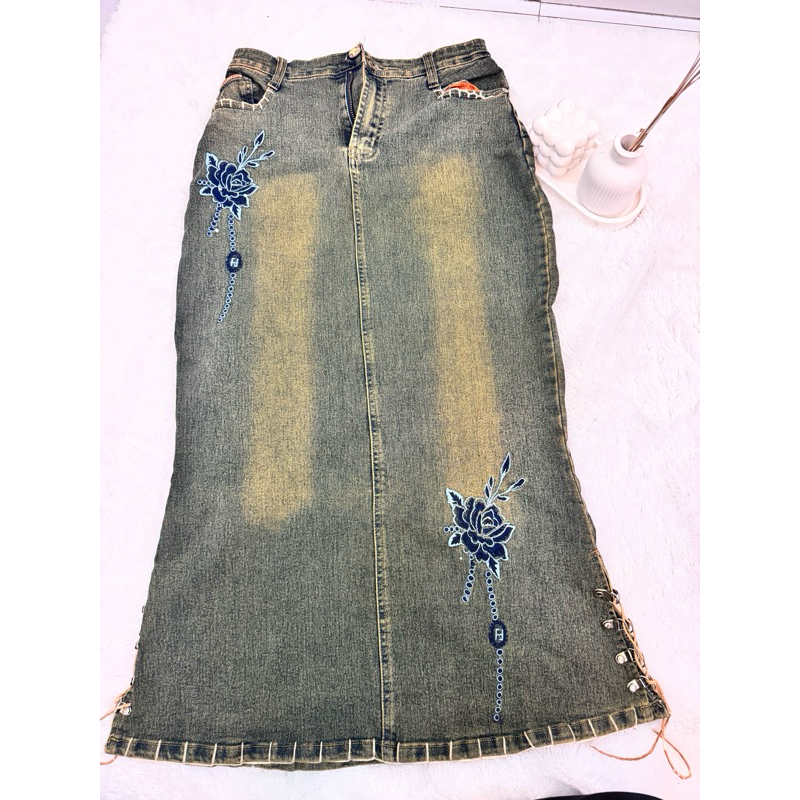 Rok Payung Denim
