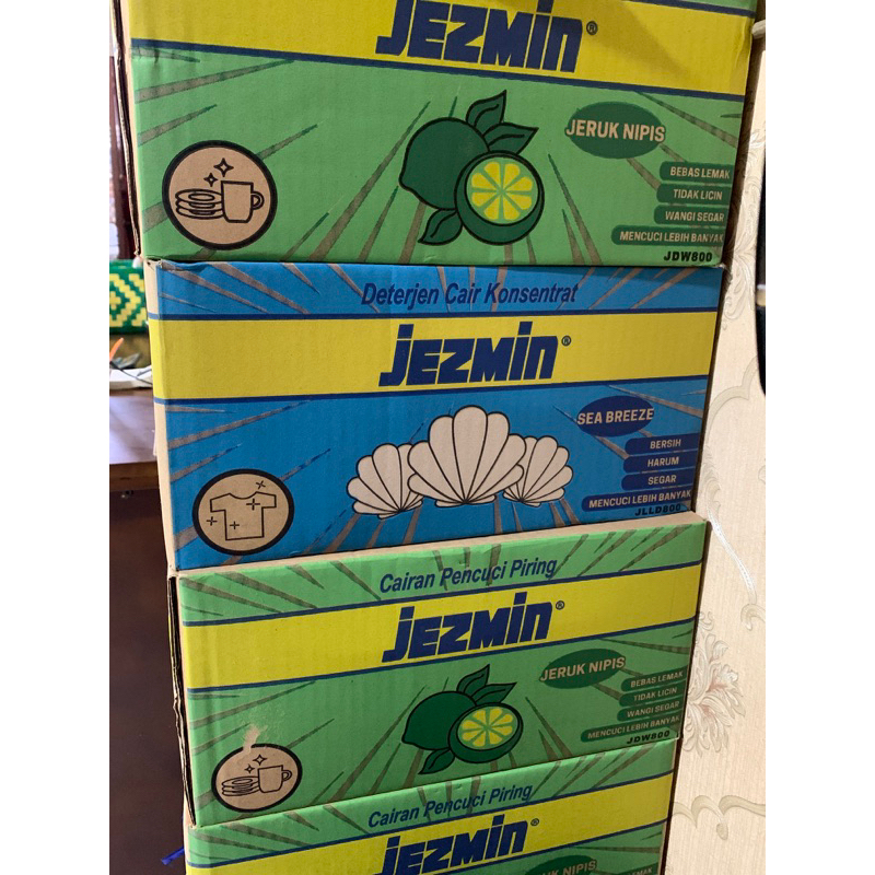 Jezmin Cairan Cuci Piring Dan Detergen (Dus) 12 pc