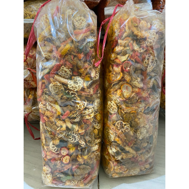 

Kerupuk Seblak campur 2kg (bal)