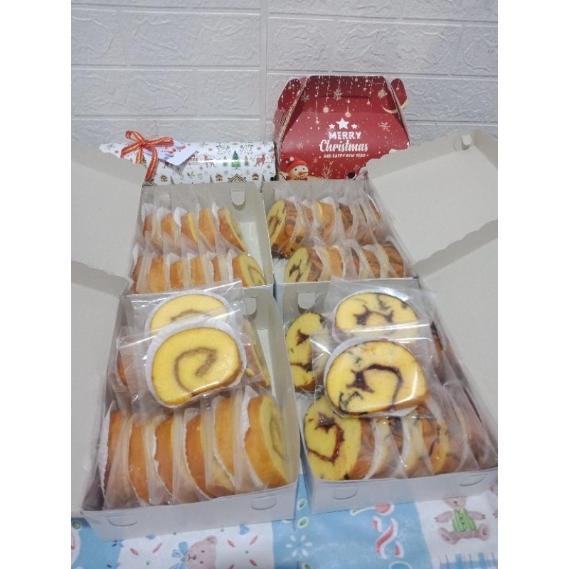 

Bolu gulung strawberry