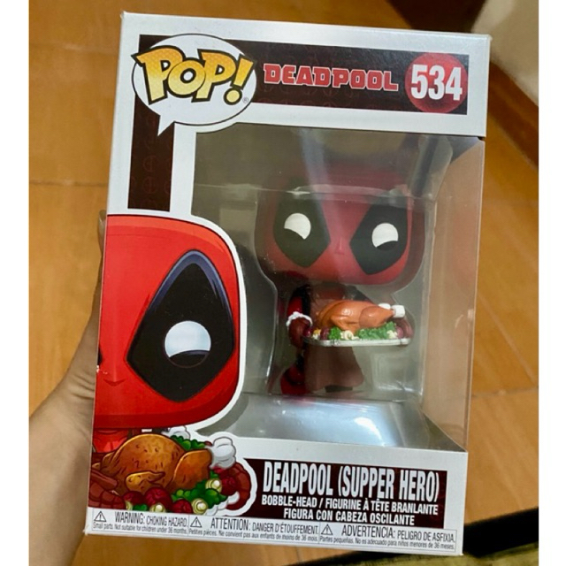 FUNKO POP DEADPOOL (SUPPERHERO) 534 preloved