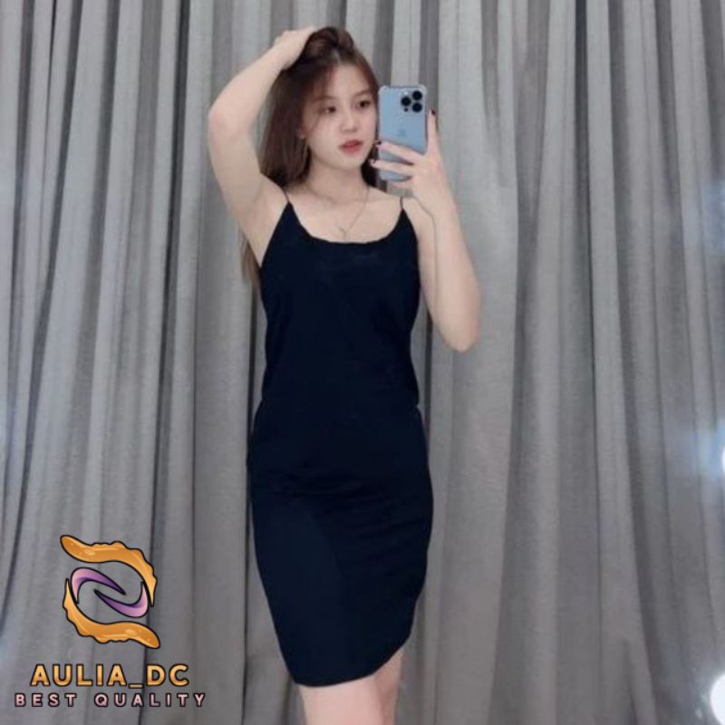 Tank Top Dress Wanita Korean Style – Gaun Simple Elegan