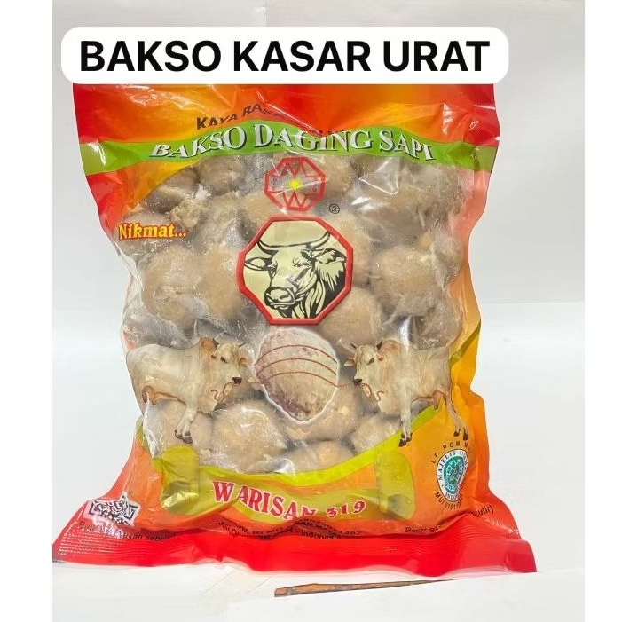

Bakso Warisan Urat/Kasar Isi 50 Butir Berat 600g