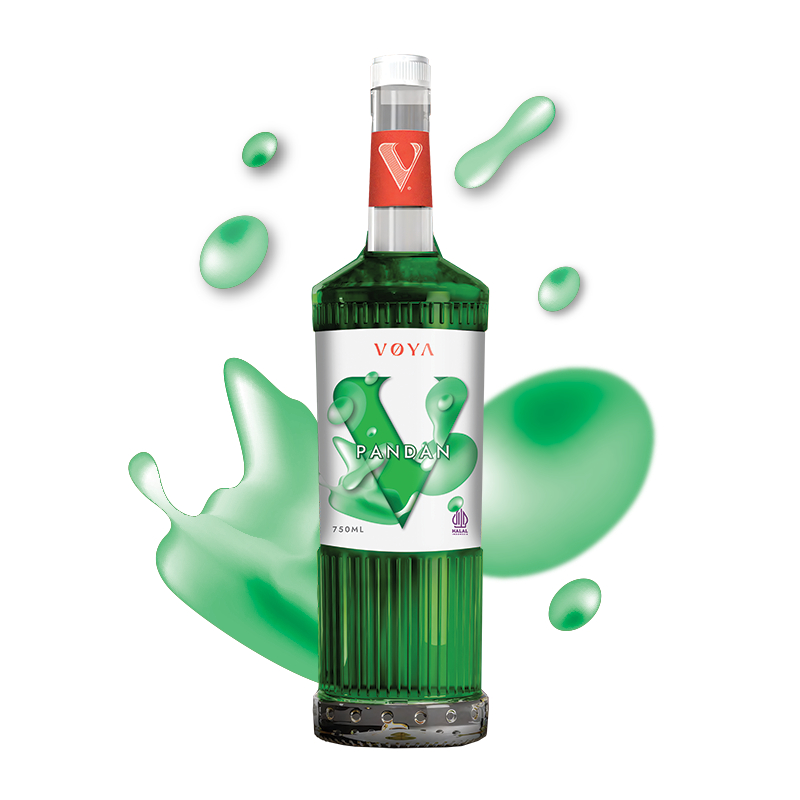 

VOYA Premium Pandan Syrup 750 ML (Sirup Premium Rasa Pandan)