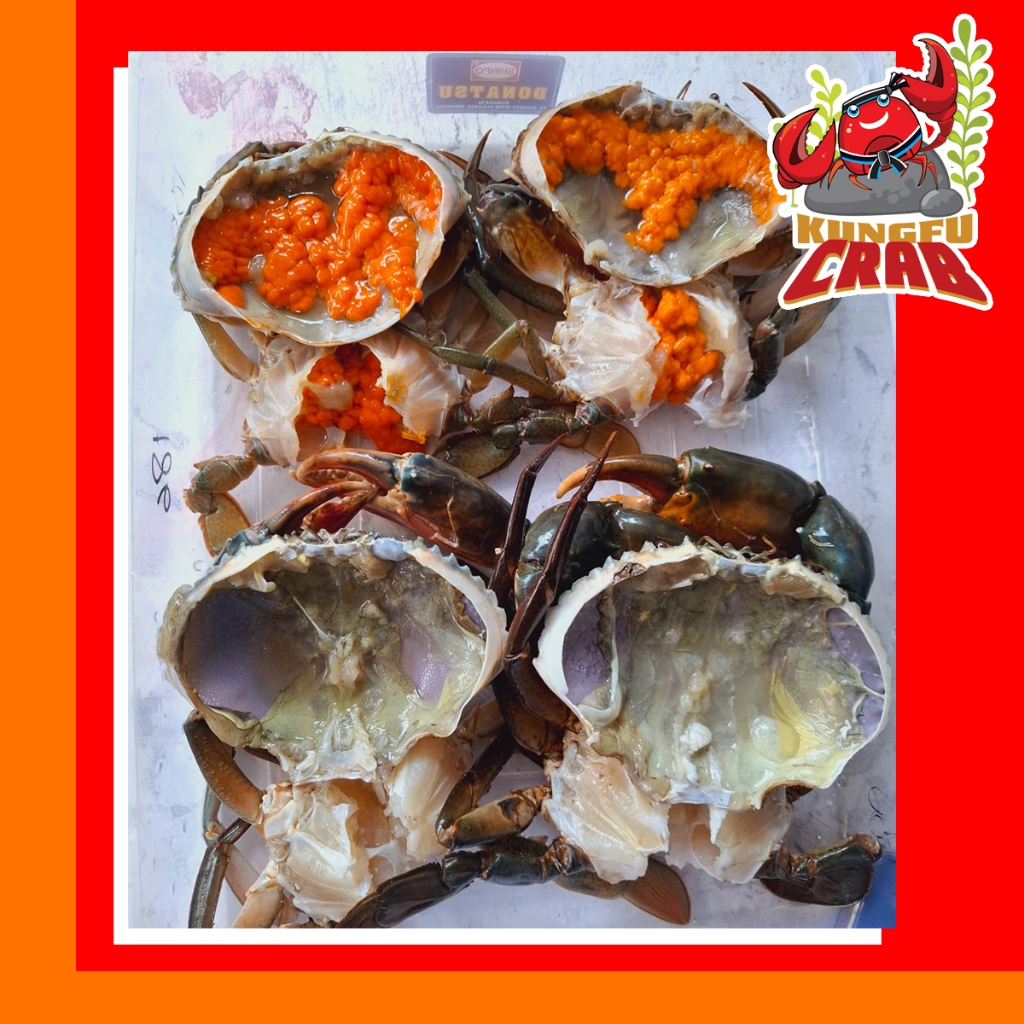 

KUNGFUCRAB Kepiting Mix Hidup Garansi Daging Masak Campur