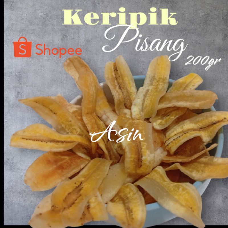 

Keripik Pisang Kepok ( 200gr )