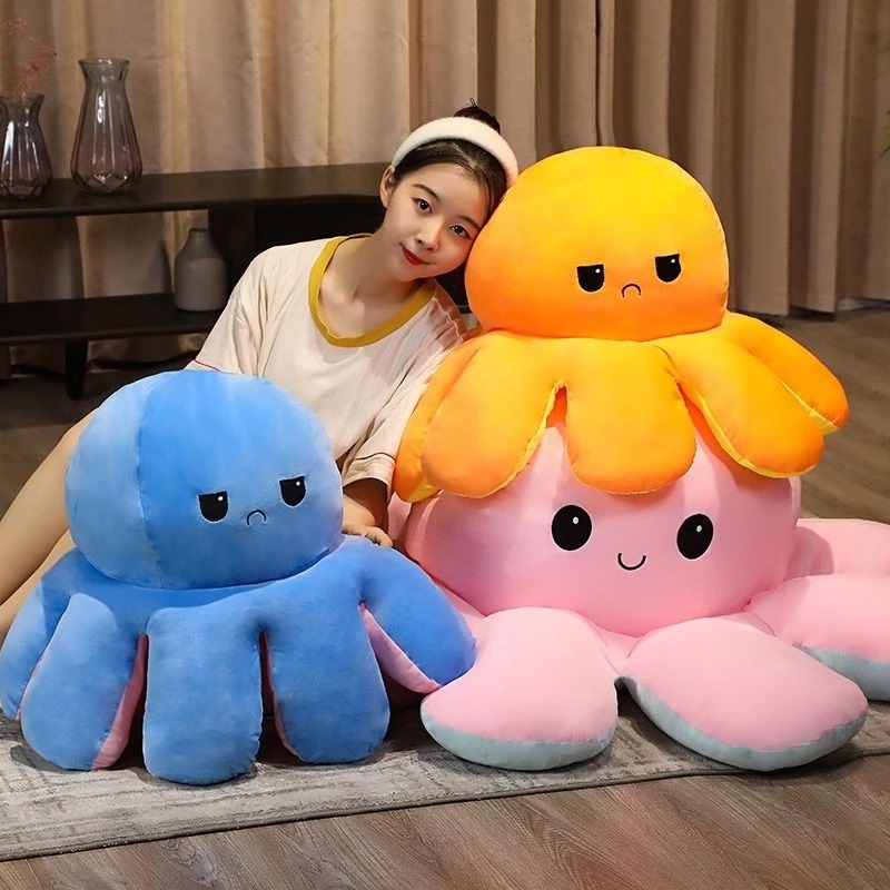 Boneka Gurita Lucu bisa Dibalik, Boneka Gurita Jumbo