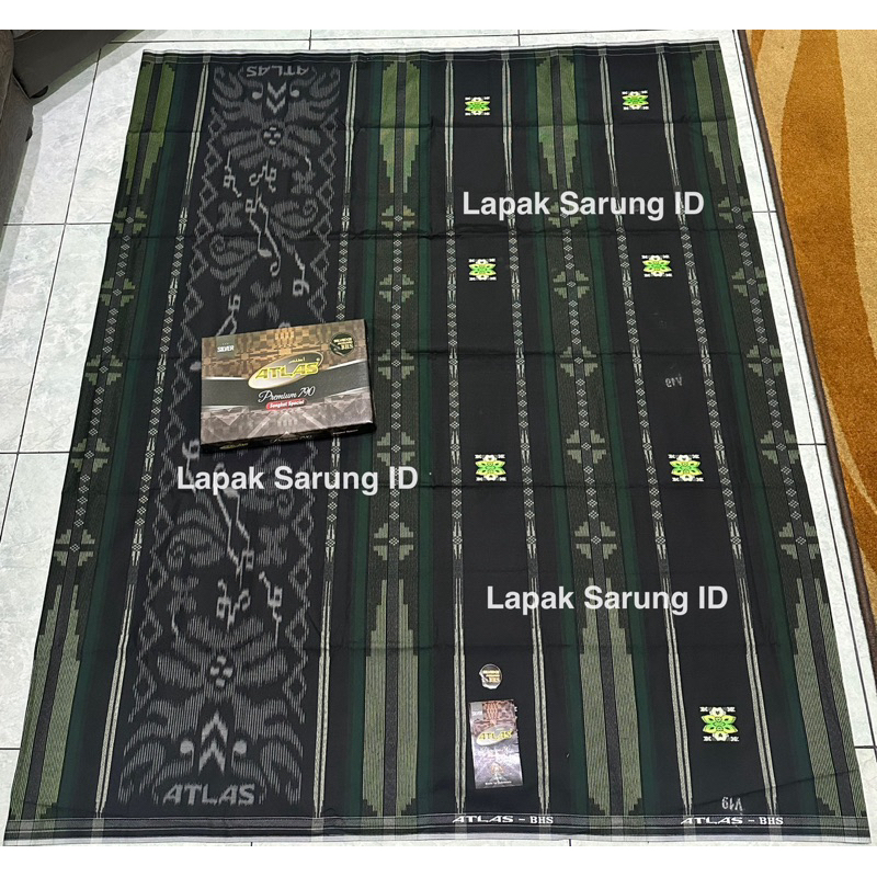 Sarung ATLAS Premium 790 Songket Special Silver