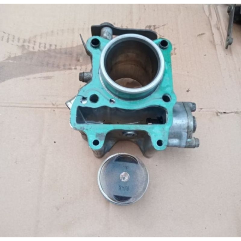 blok seher blok piston set honda vario 150cc kode k36f siap pakai original seken