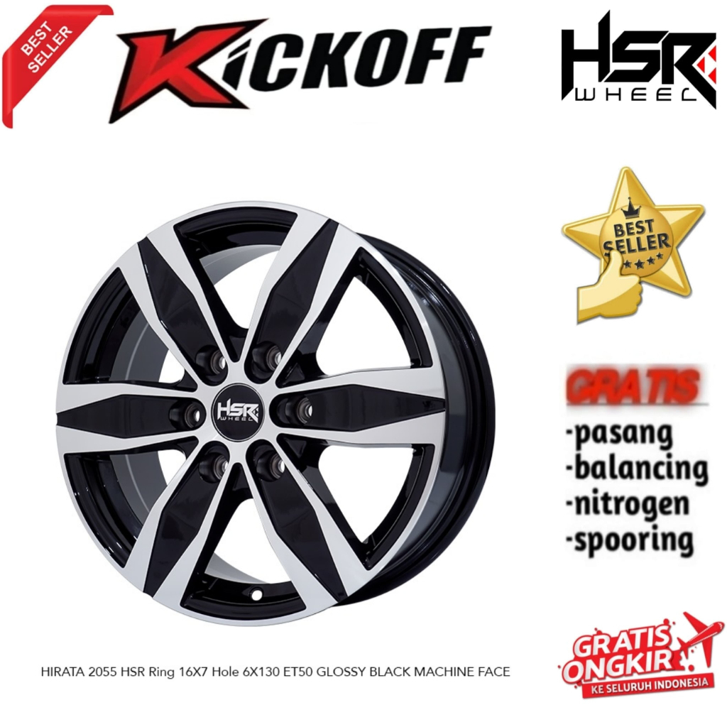 PROMO VELG RACING HSR TERBARU RING 16 BISA BUAT HILUX TRITON PANTHER DLL