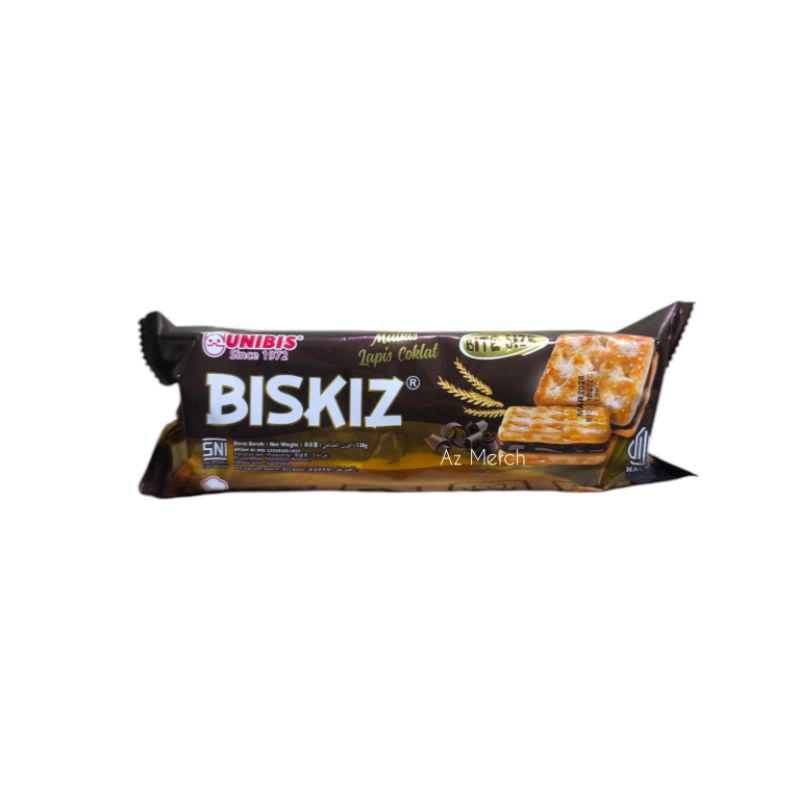 

Unibis Biskiz Biskuit Malkist Lapis Coklat 120gr - Biskiz