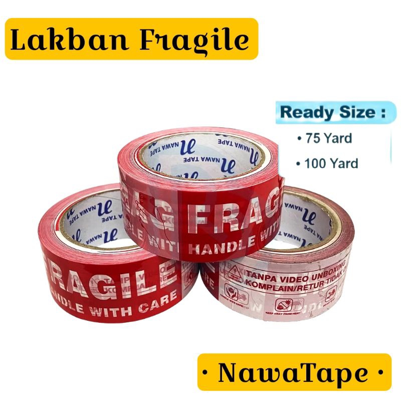 

LAKBAN Fragile / Lakban Fragile Unboxing 1 Pcs