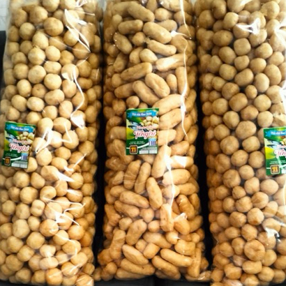 

1kg Kerupuk ikan tengiri bulat/lonjong kerupuk ikan enak