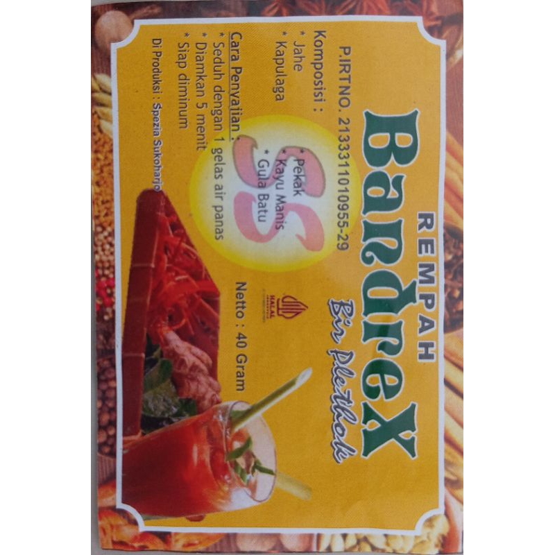 

wedang racik rempah bandrex
