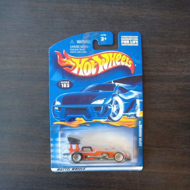 hot wheels super modified orange