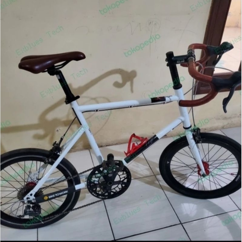 MURAH Sepeda Roadbike Genio Zippy 8 Minivelo Speed Upgrade
