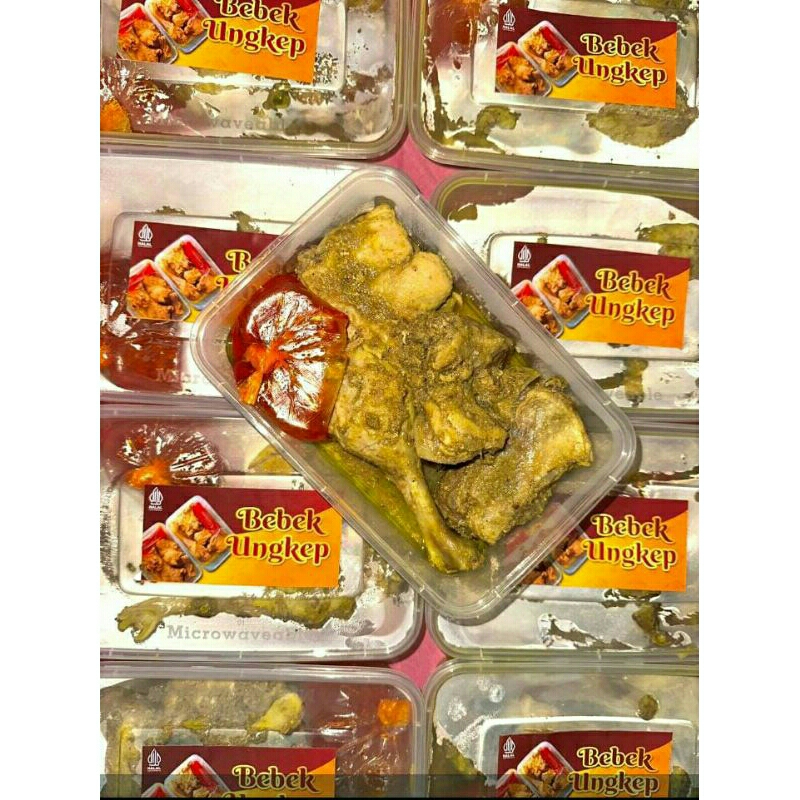 

Bebek ungkep isi 4 potong / bebek siap goreng