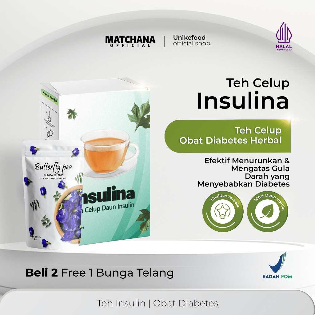

Obat Diabetes Ampuh | Teh Insulin Diabetes Original, Obat Gula Diabetes Tinggi Herbal, Daun Insulin