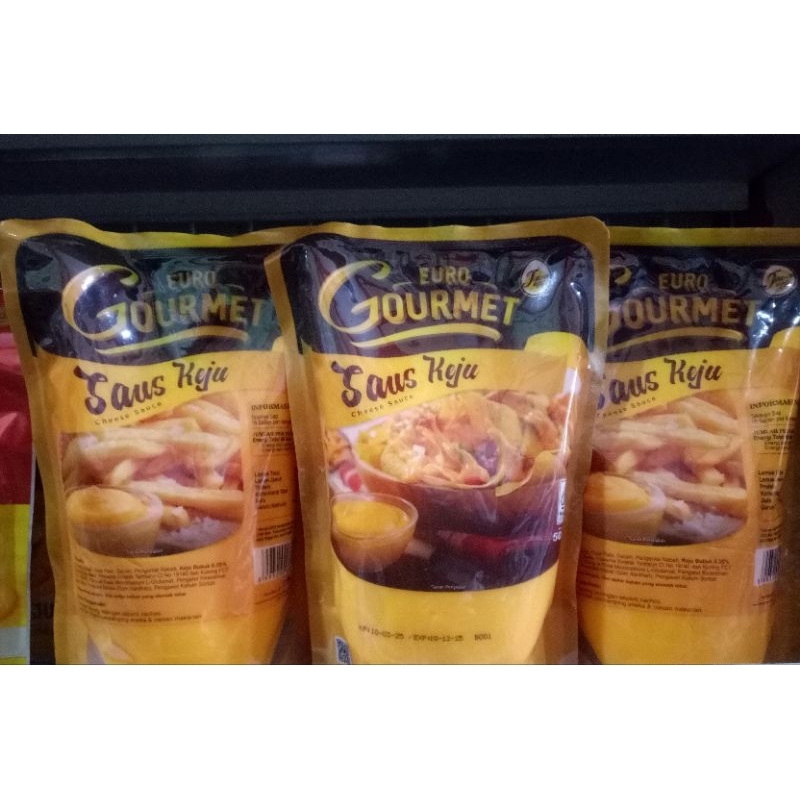 

EURO GOURMET SAUS KEJU / CHEESE SAUCE MURAH 500GR
