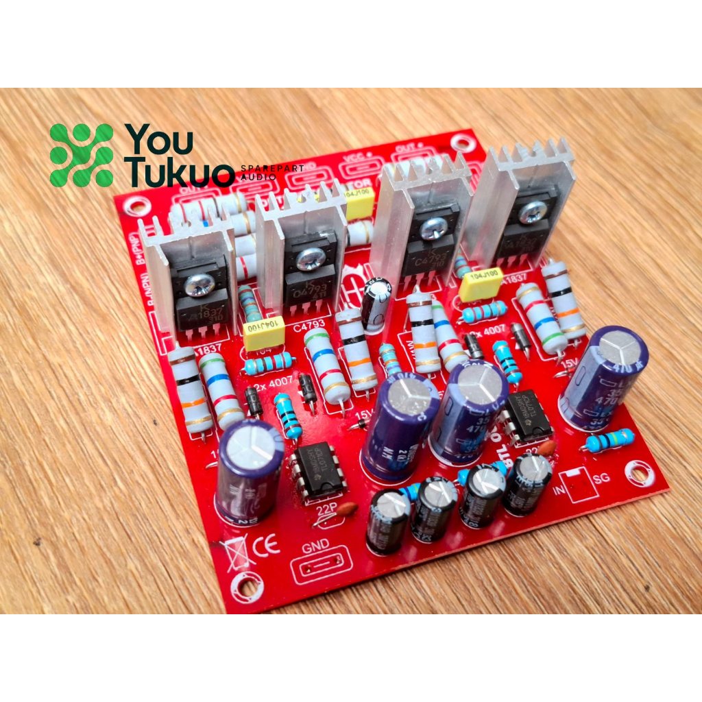 Driver Amplifier OCL 140W BTL BRIDGE