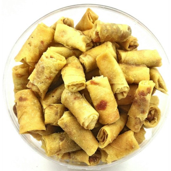 

Cemilan Lumpia Udang Kering Sumpia Abon Udang Kering Gurih Renyah