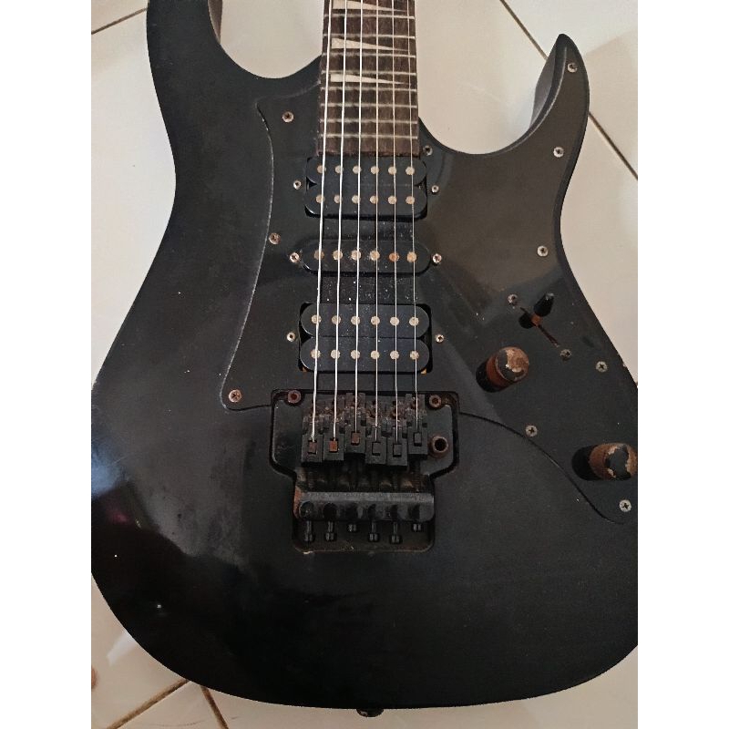 gitar listrik second Ibanez RG series custom up down