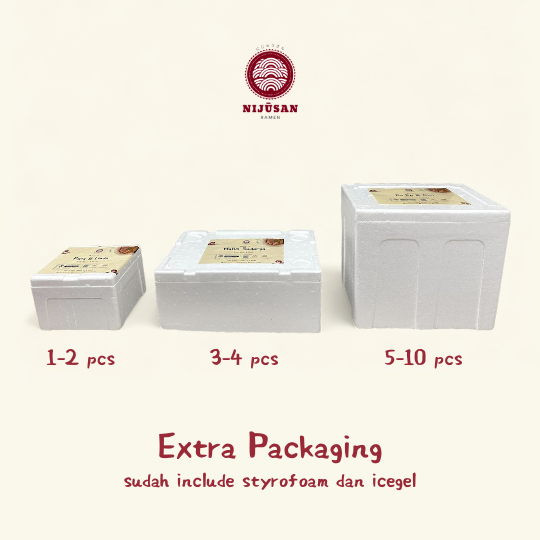 

Extra Packaging (khusus pembelian dibawah 4 pcs)