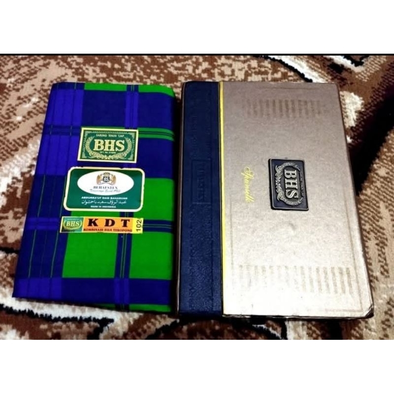 BHS GOLD SANDUR KDT HIJAU KOTAK BESAR FULL SUTRA || 100% ORIGINAL BERTANDA TANGAN