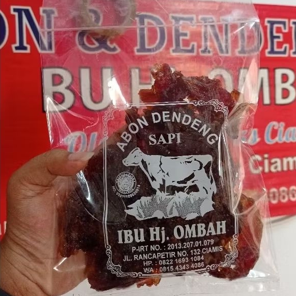 

Deng² Sapi Hj Ombah (Asli Daging Sapi)