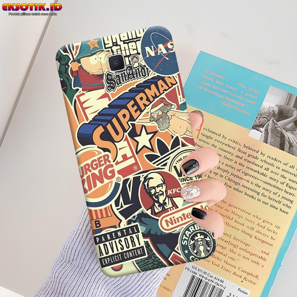 Case SAMSUNG J7 PRIME - Eksotik.id - Casing SAMSUNG J7 PRIME - Case ART COOL - Skin Handphone - Sili