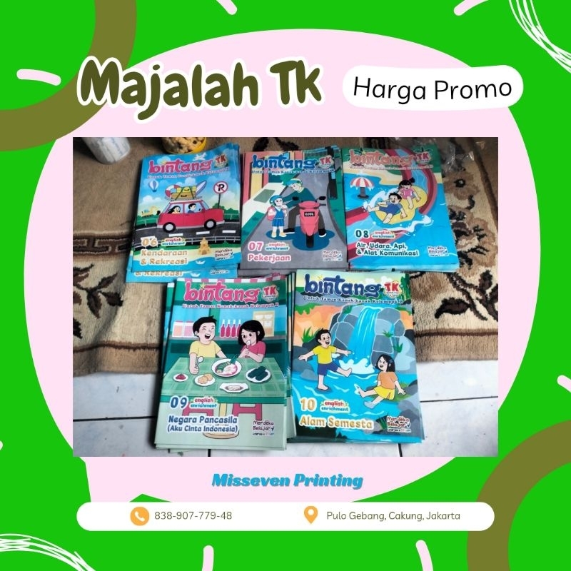 Majalah Bintang Paud/Kelompok Bermain/TK Bintang Merdeka