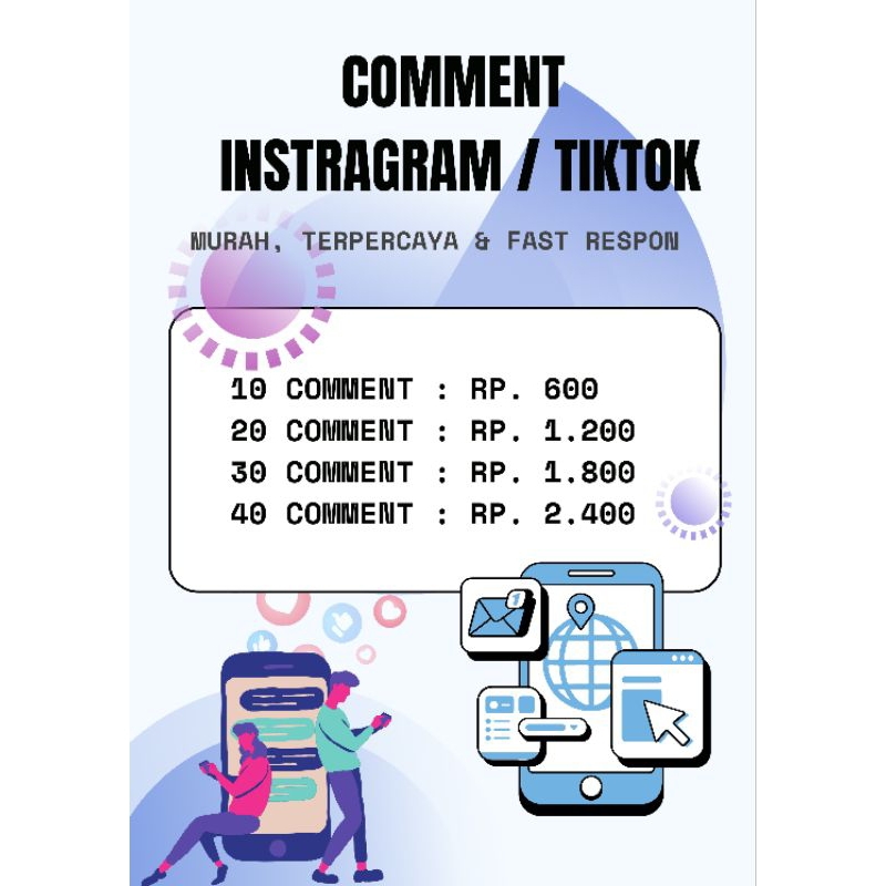 [REAL 100%] Followers Comment Like Instragram Tiktok