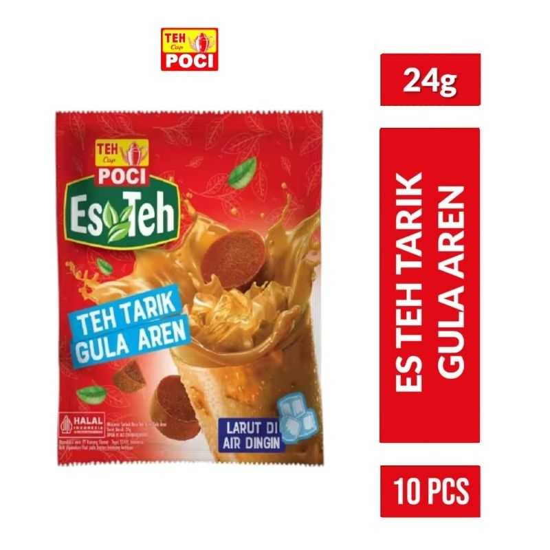 

POCI Es Teh Tarik Gula Aren 10x24gr / Poci Es Teh Tarik Gula Aren Renceng 10 pcs