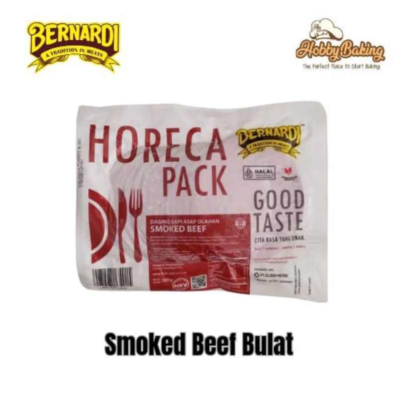 

Bernardi Horeca Smoked Beef Bulat 500gr