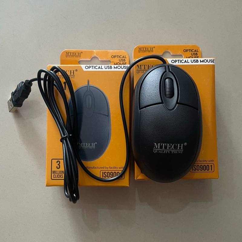 MOUSE KOMPUTER PC | OPTICAL USB MOUSE | MTECH