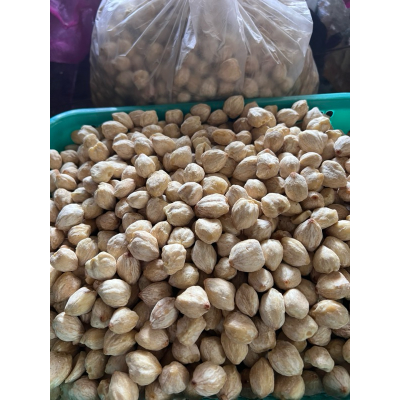 

Kemiri Kupas Bulat Utuh 1 kg Kualitas Bagus Glondong