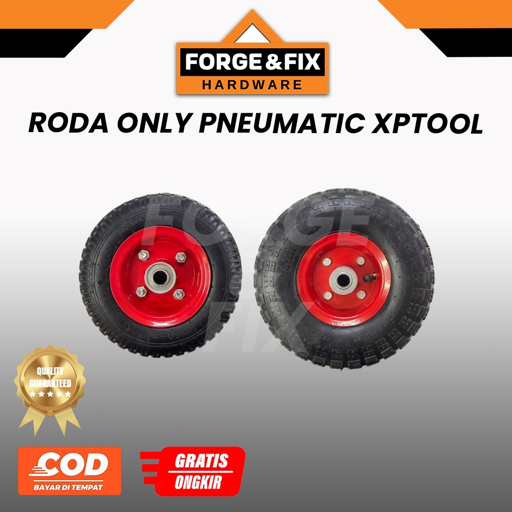XPTOOL Roda Trolley Pneumatic Ban Dalam Angin Roda Only Caster Troli 6 8 10 INCH
