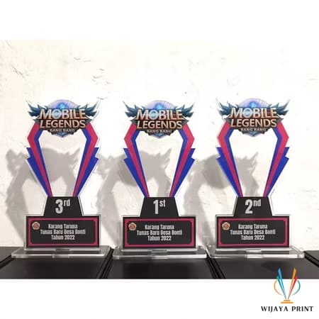 Piala Mobile Legend Custom Akrilik