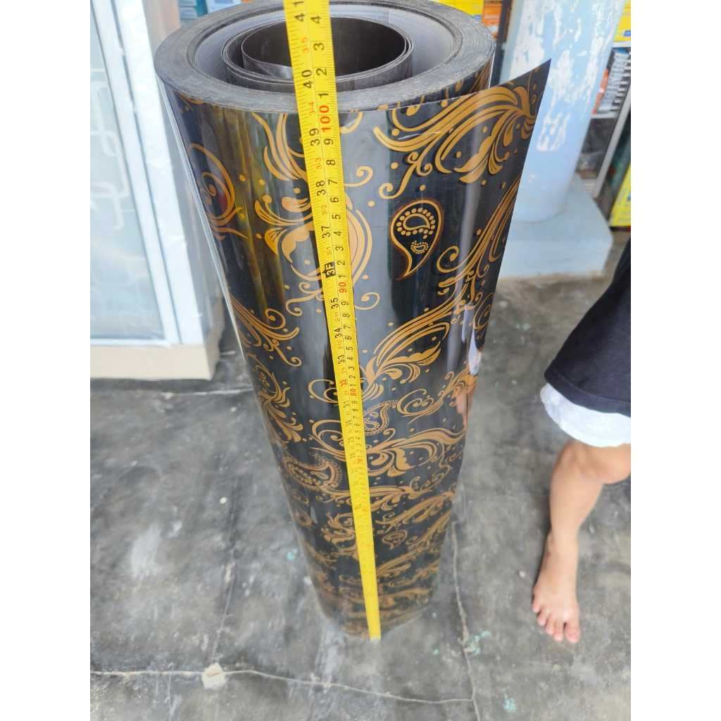 Fiber Pagar Fiber Penutup Pagar Fiber Pagar Motif BATIK(HARGA50CM)